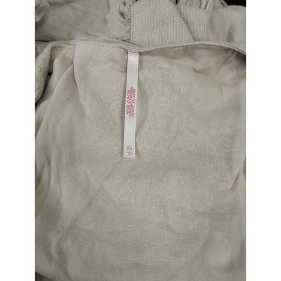 Free People Free-est Vintage Summer Midi Dress Buttondown Stone Cold XS 263185 - Picture 7 of 7